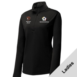 LST357 - EMB - Ladies 1/4 Zip Pullover